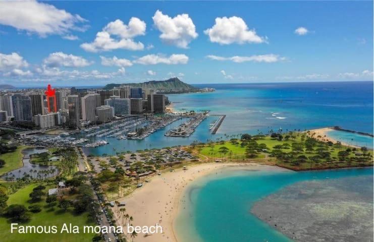Waikiki High-Rise Sea View Free Parking Honolulu Exterior foto